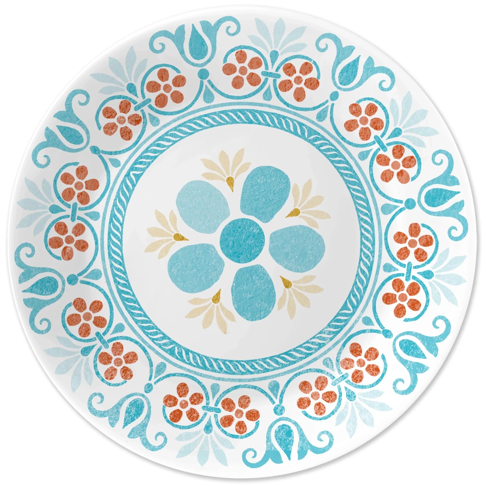 Corelle Modern Dinnerware Corelle? Global Collection Terracotta Dreams 6.75 Appetizer Plate