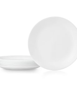 Corelle Modern Dinnerware Corelle? Winter Frost White 10.25 Dinner Plates, 8-pack