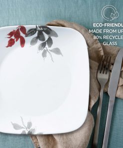 Alternative view of Corelle Modern Dinnerware Corelle? Kyoto Leaves 16-piece Dinnerware Set, Service for 4