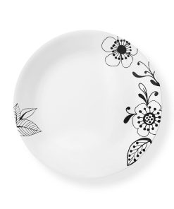 Corelle Modern Dinnerware Corelle? Inked Poppy 10.25 Dinner Plate