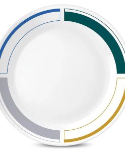 Corelle Modern Dinnerware Corelle? Color Block 10.25 Dinner Plate