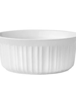 Corelle Modern Dinnerware CorningWare? French White? 1.5-quart Round Casserole Dish