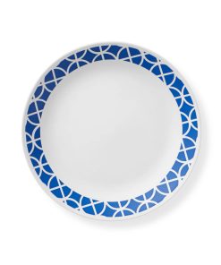 Corelle Modern Dinnerware Corelle? Cobalt Circles 10.25 Dinner Plate