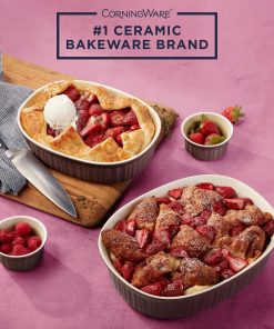 Alternative view of Corelle Modern Dinnerware CorningWare? French Colors 10-piece Bakeware Set, Cabernet