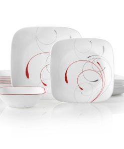 Corelle Modern Dinnerware Corelle? Square Splendor 18-piece Dinnerware Set, Service for 6