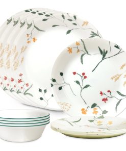 Corelle Modern Dinnerware Corelle? Wildflower Scatter 12-piece Dinnerware Set, Service for 4