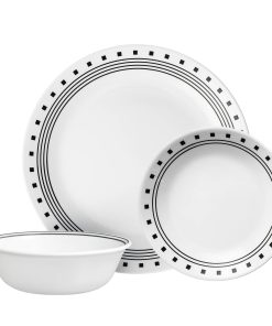 Corelle Modern Dinnerware Corelle? City Block 12-piece Dinnerware Set, Service for 4