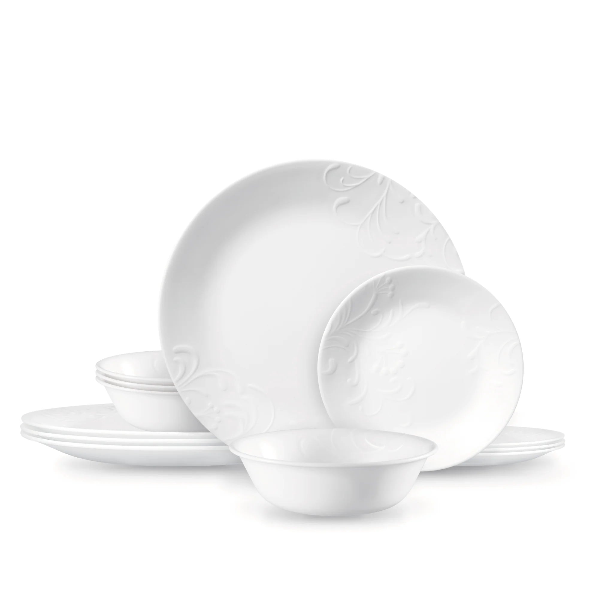 Corelle Modern Dinnerware Corelle? Madeline 12-piece Dinnerware Set, Service for 4