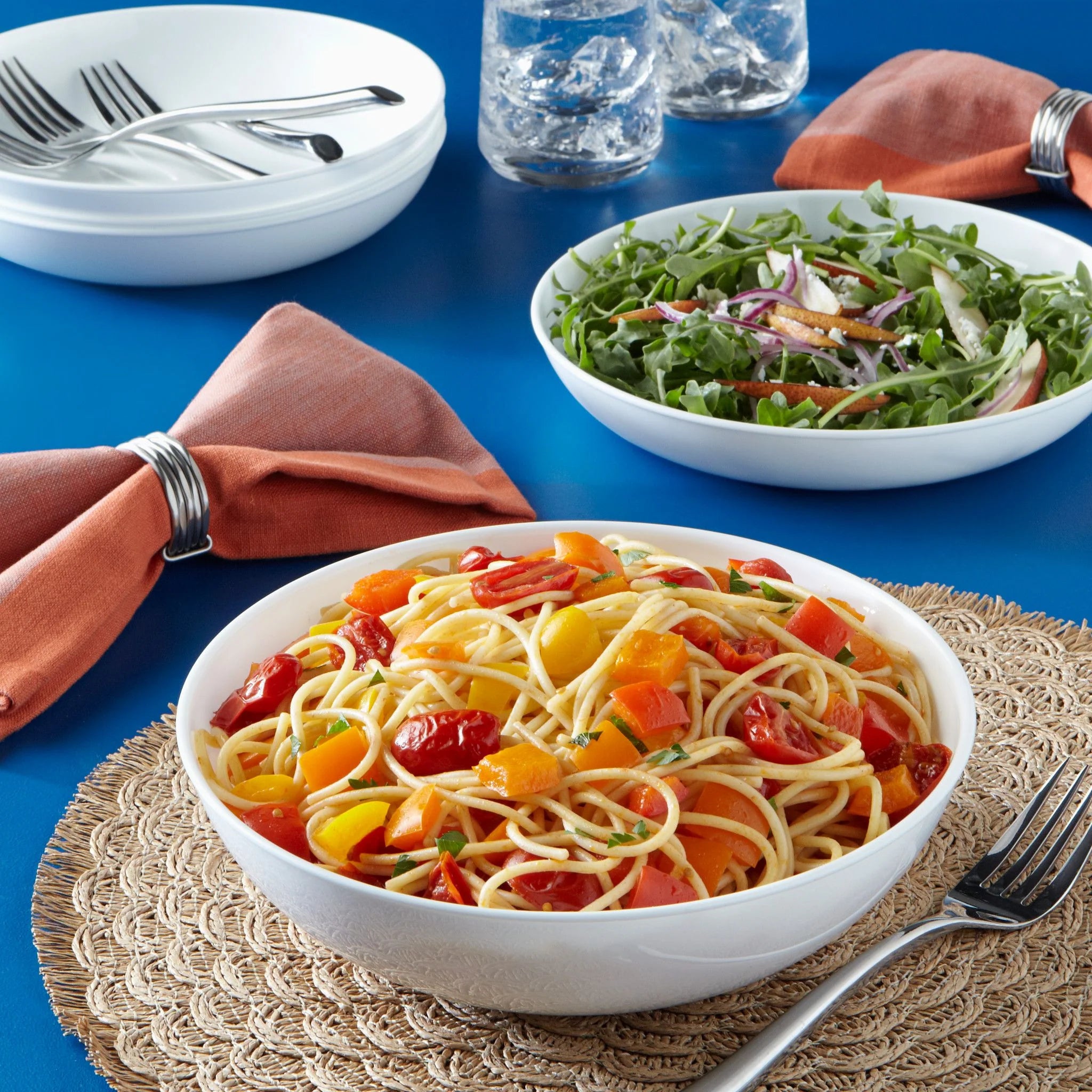 Corelle Modern Dinnerware Corelle? Winter Frost White 30-ounce Versa Meal Bowls, 4-pack - Image 3