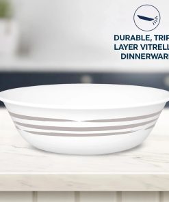 Alternative view of Corelle Modern Dinnerware Corelle? Brushed Silver 18-ounce Cereal Bowl