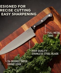 Alternative view of Corelle Modern Dinnerware Chicago Cutlery? Essentials? 3-piece Knife Set