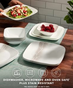 Alternative view of Corelle Modern Dinnerware Corelle? Wandering Groves 12-piece Dinnerware Set, Service for 4