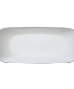 Corelle Modern Dinnerware Corelle?  Pure White Appetizer Tray- 10.5
