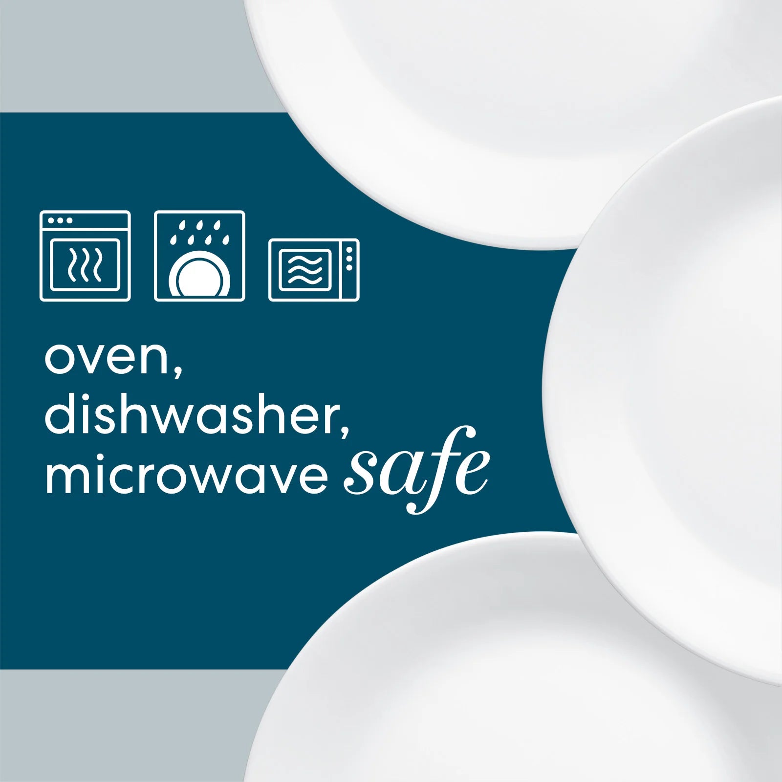Corelle Modern Dinnerware Corelle? Winter Frost White 30-ounce Versa Meal Bowls, 2-pack - Image 3