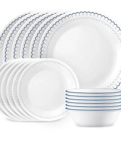Corelle Modern Dinnerware Corelle? Caspian Lace 18-piece Dinnerware Set, Service for 6