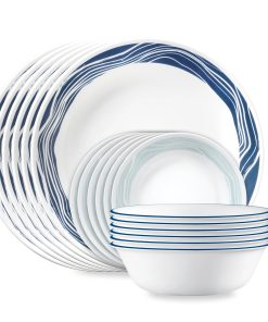 Corelle Modern Dinnerware Corelle? Acadia 18-piece Dinnerware Set, Service for 6