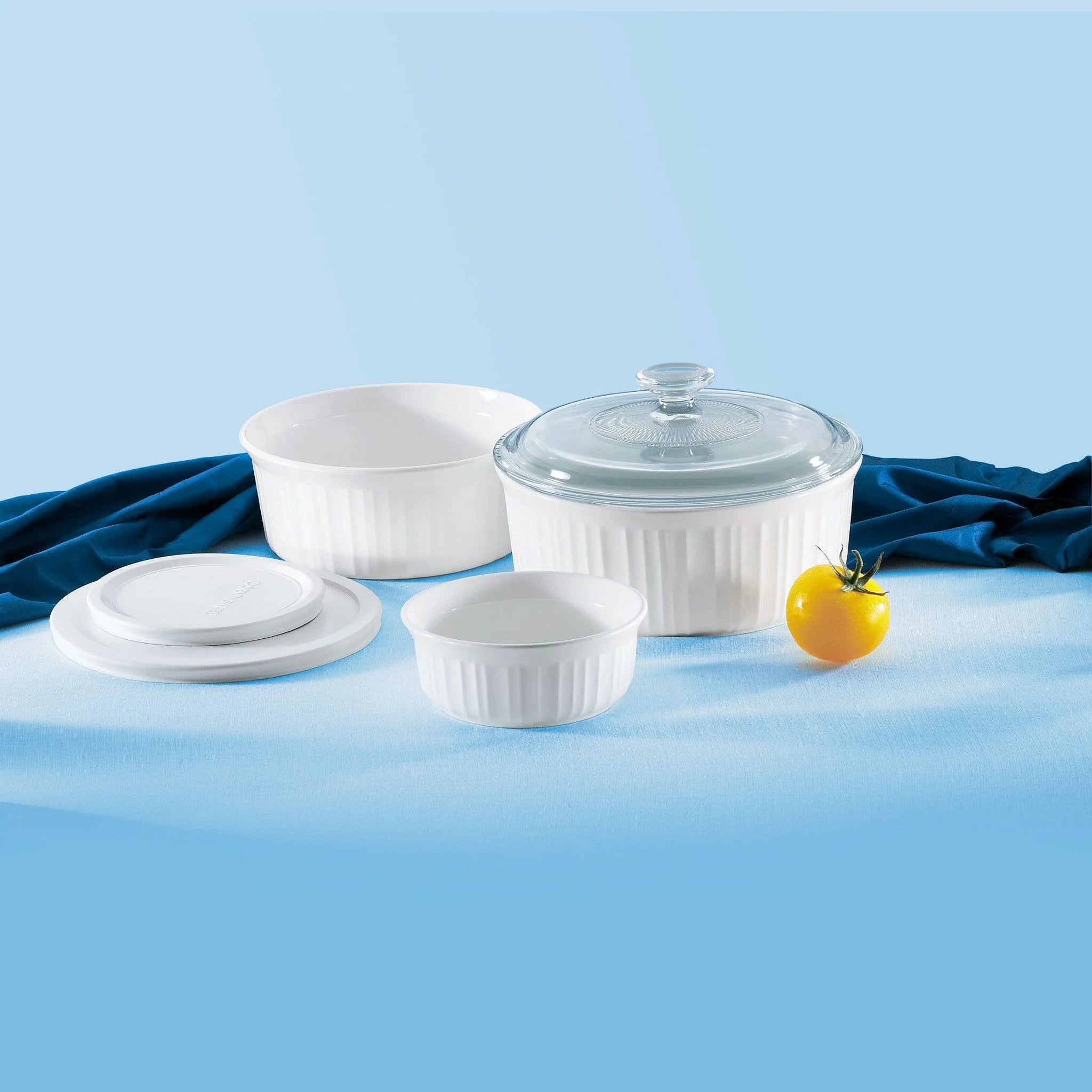 Corelle Modern Dinnerware CorningWare? French White? 6-piece Bakeware Set - Image 3