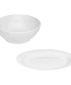 Corelle Modern Dinnerware CorningWare? French White? 2-piece Serving Set
