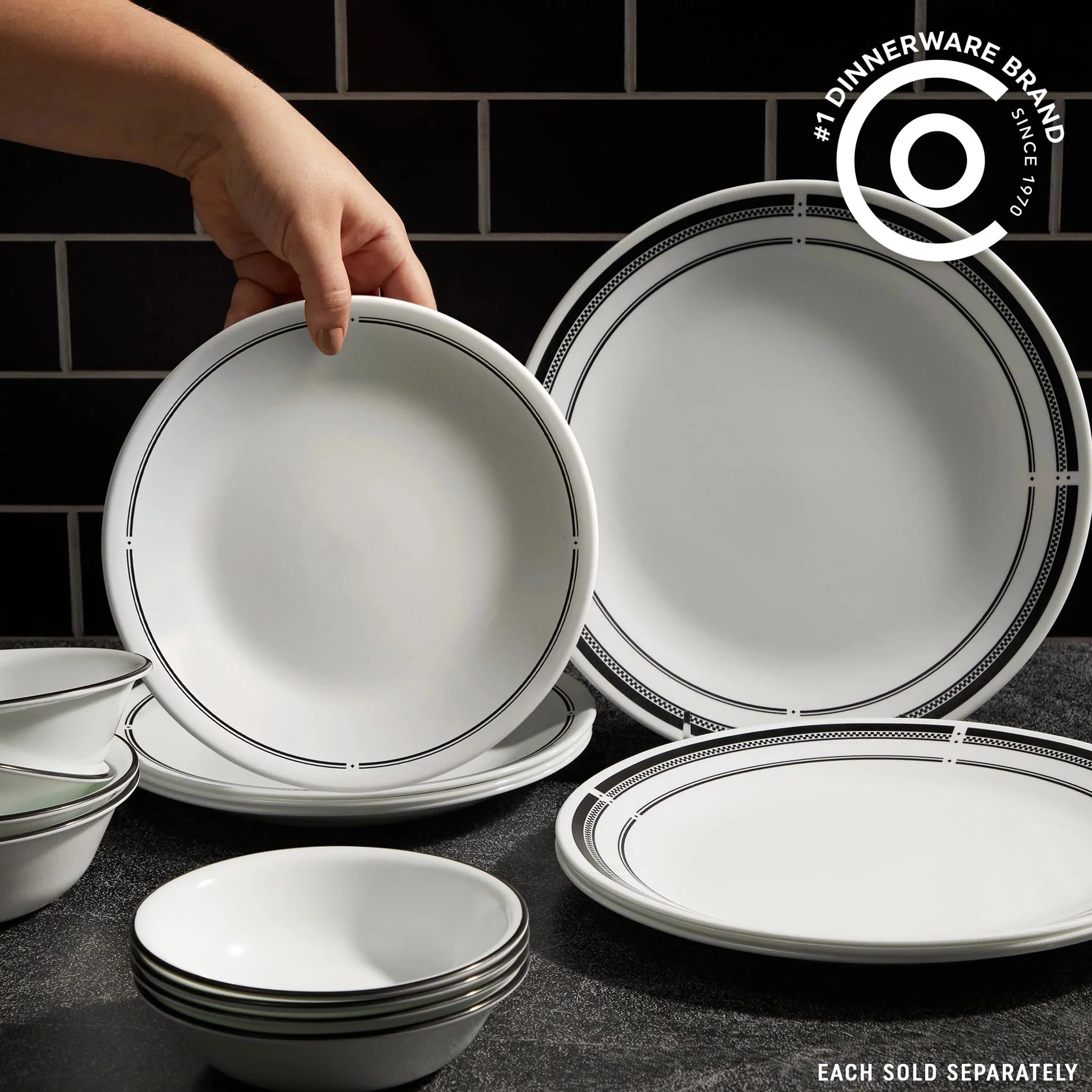 Corelle Modern Dinnerware Corelle? Brasserie 18-ounce Cereal Bowl - Image 3