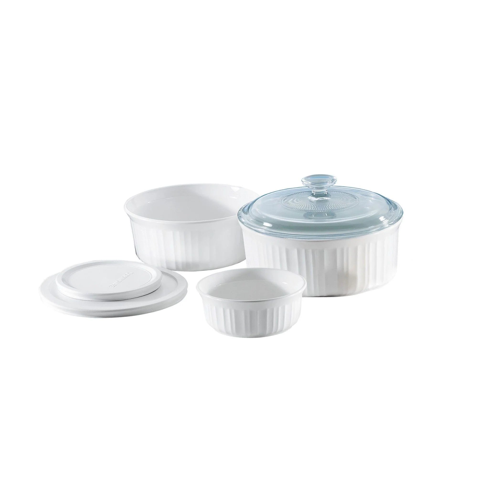 Corelle Modern Dinnerware CorningWare? French White? 6-piece Bakeware Set