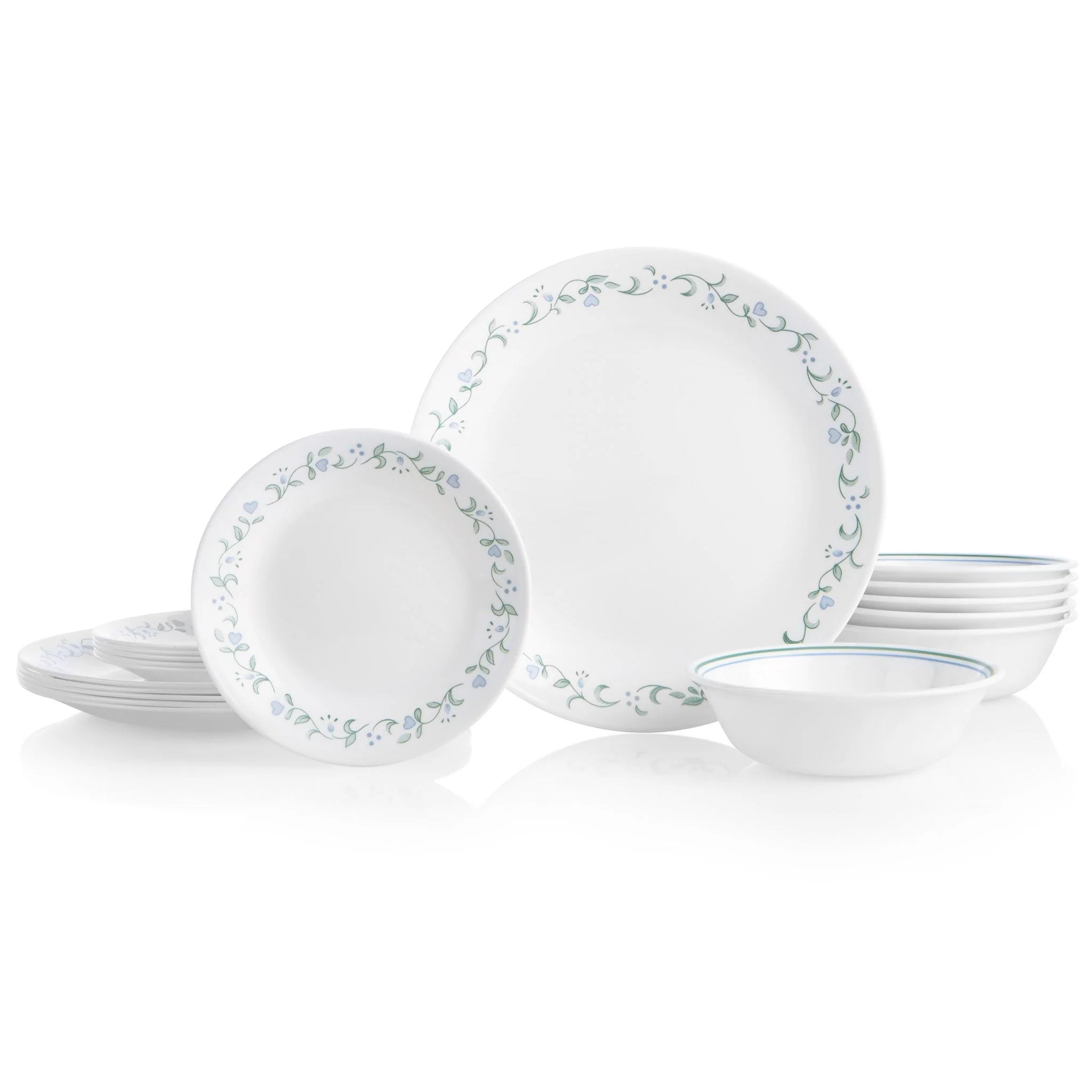 Corelle Modern Dinnerware Corelle? Country Cottage 18-piece Dinnerware Set, Service for 6