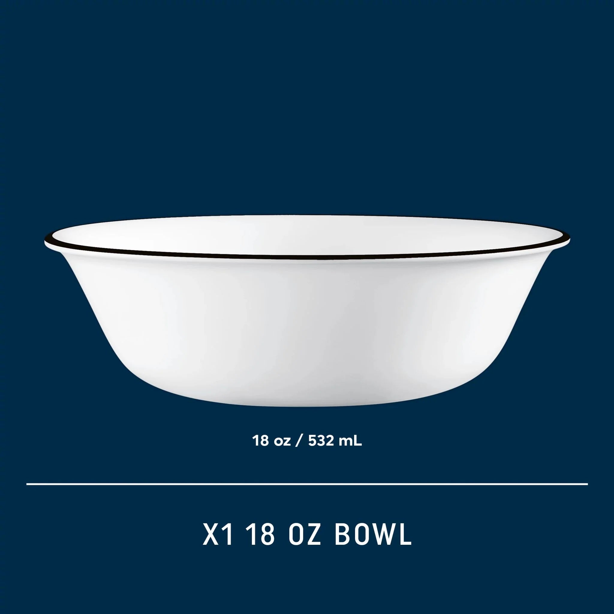 Corelle Modern Dinnerware Corelle? Brasserie 18-ounce Cereal Bowl - Image 2