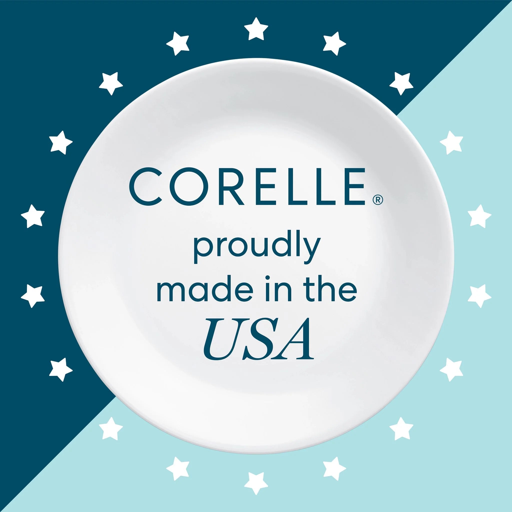 Corelle Modern Dinnerware Corelle? Winter Frost White 8.5 Salad Plates, 6-pack - Image 4