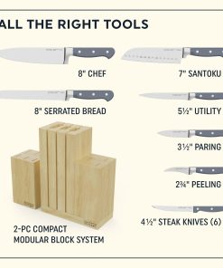 Alternative view of Corelle Modern Dinnerware Chicago Cutlery? Halsted 14-piece Modular Block Set