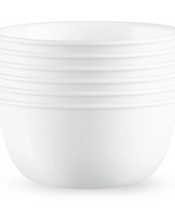 Corelle Modern Dinnerware Corelle? Winter Frost White 28-ounce Large Soup Bowls, 6-pack
