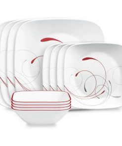 Corelle Modern Dinnerware Corelle? Square Splendor 12-piece Dinnerware Set, Service for 4