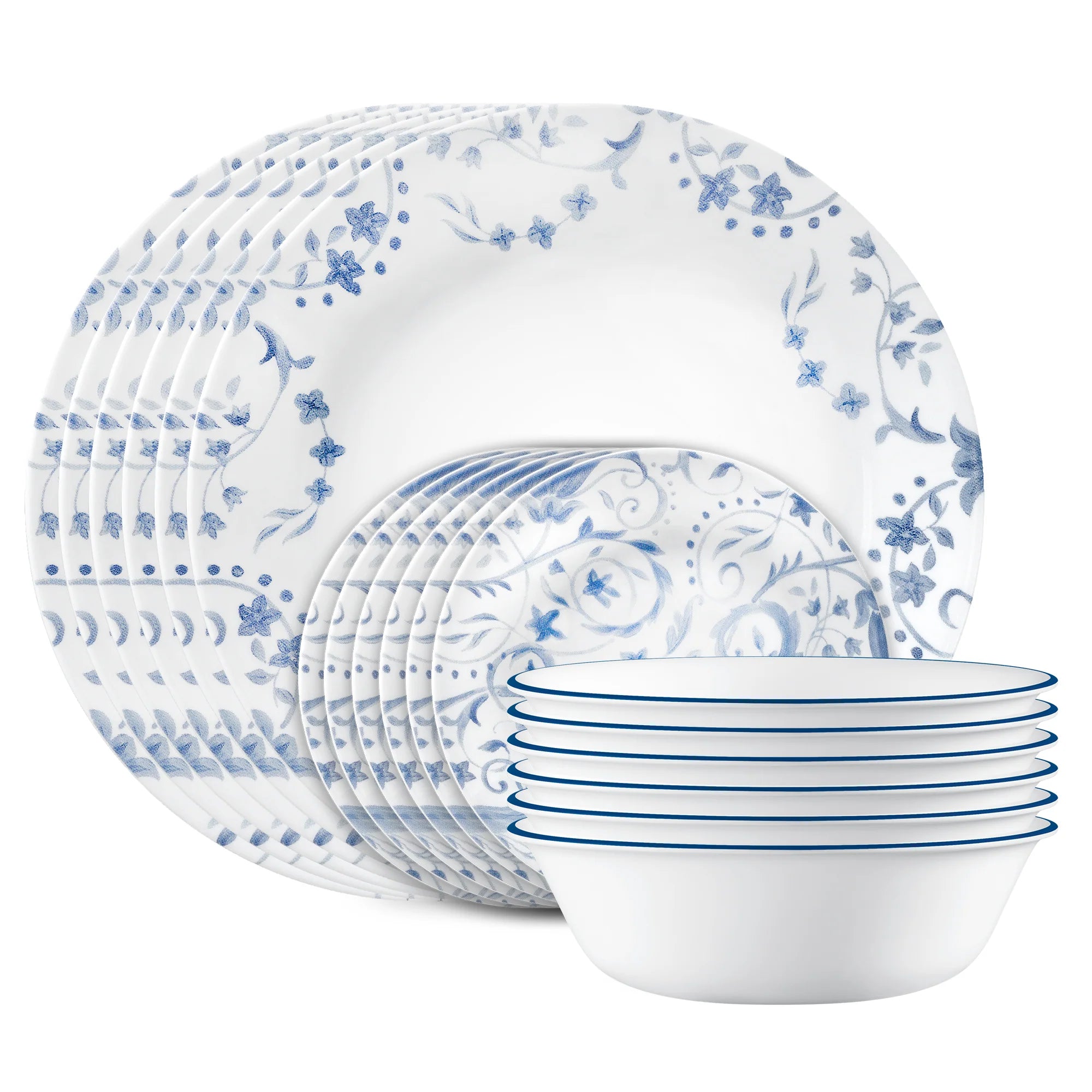 Corelle Modern Dinnerware Corelle? Darlington 18-piece Dinnerware Set, Service for 6