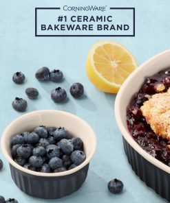 Alternative view of Corelle Modern Dinnerware CorningWare? French Colors 12-piece Oval Bakeware Set, Navy
