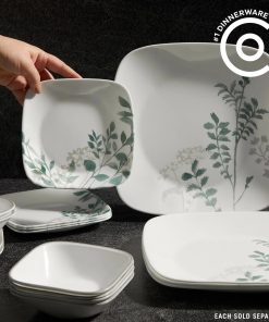 Alternative view of Corelle Modern Dinnerware Corelle? Square Amalie 6.5 Appetizer Plate