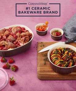 Alternative view of Corelle Modern Dinnerware CorningWare? French Colors 12-piece Bakeware Set, Cabernet