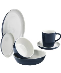 Corelle Modern Dinnerware CorningWare? 6-piece Midnight Blue Dinnerware Set , Service for 1