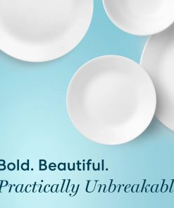 Alternative view of Corelle Modern Dinnerware Corelle? Winter Frost White 12-piece Dinnerware Set, Service for 4