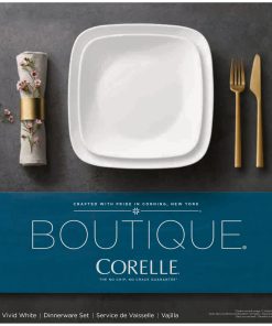 Alternative view of Corelle Modern Dinnerware Corelle? Boutique Vivid White 8-piece Dinnerware Set, Service for 4