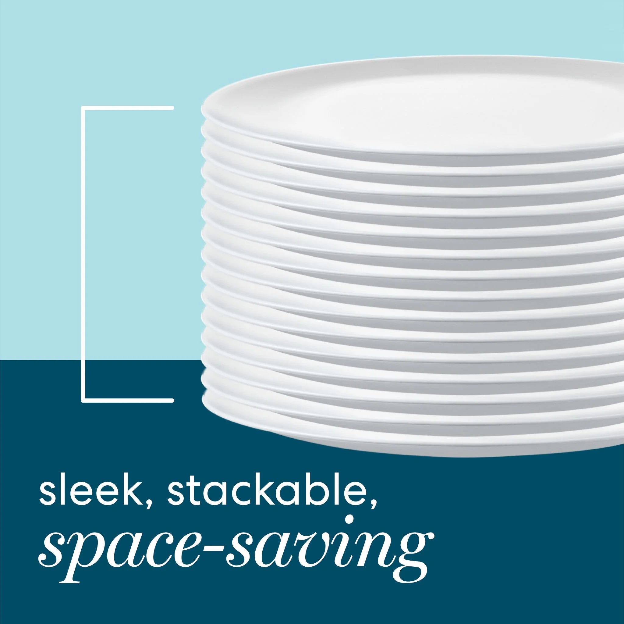 Corelle Modern Dinnerware Corelle? Winter Frost White 6.75 Appetizer Plates, 6-pack - Image 6