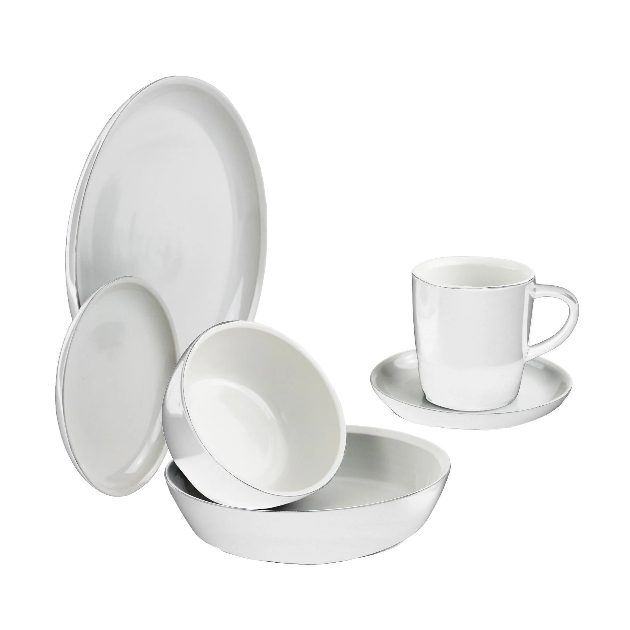 Corelle Modern Dinnerware CorningWare? 6-piece Powder Dinnerware Set , Service for 1