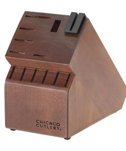 Alternative view of Corelle Modern Dinnerware Chicago Cutlery? Signature Edge Walnut 13-piece Knife Block Set