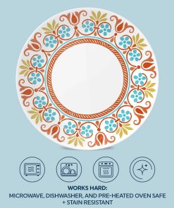 Alternative view of Corelle Modern Dinnerware Corelle? Global Collection Terracotta Dreams 10.25 Dinner Plate