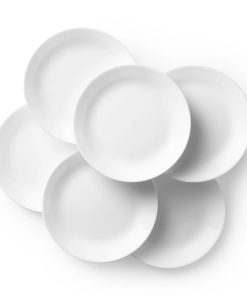 Corelle Modern Dinnerware Corelle? Winter Frost White 10.25 Dinner Plates, 6-pack