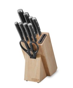 Corelle Modern Dinnerware Chicago Cutlery? Damen 10-piece Block Set