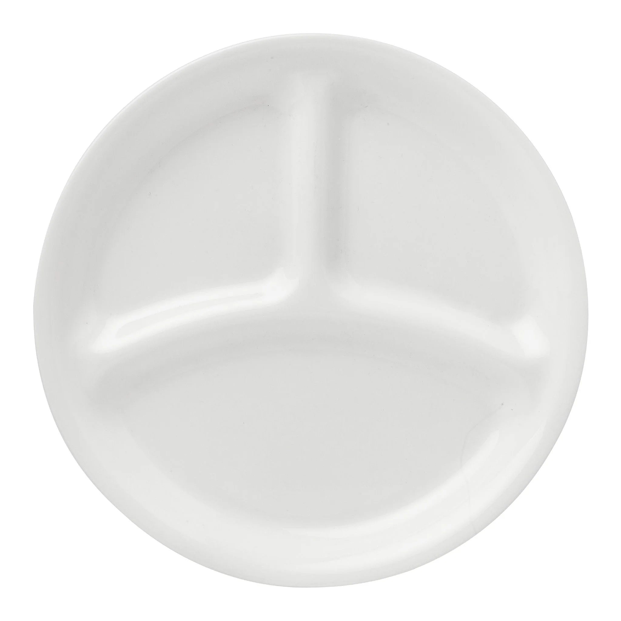 Corelle Modern Dinnerware Corelle? Winter Frost White 8.5 Divided Salad Plate
