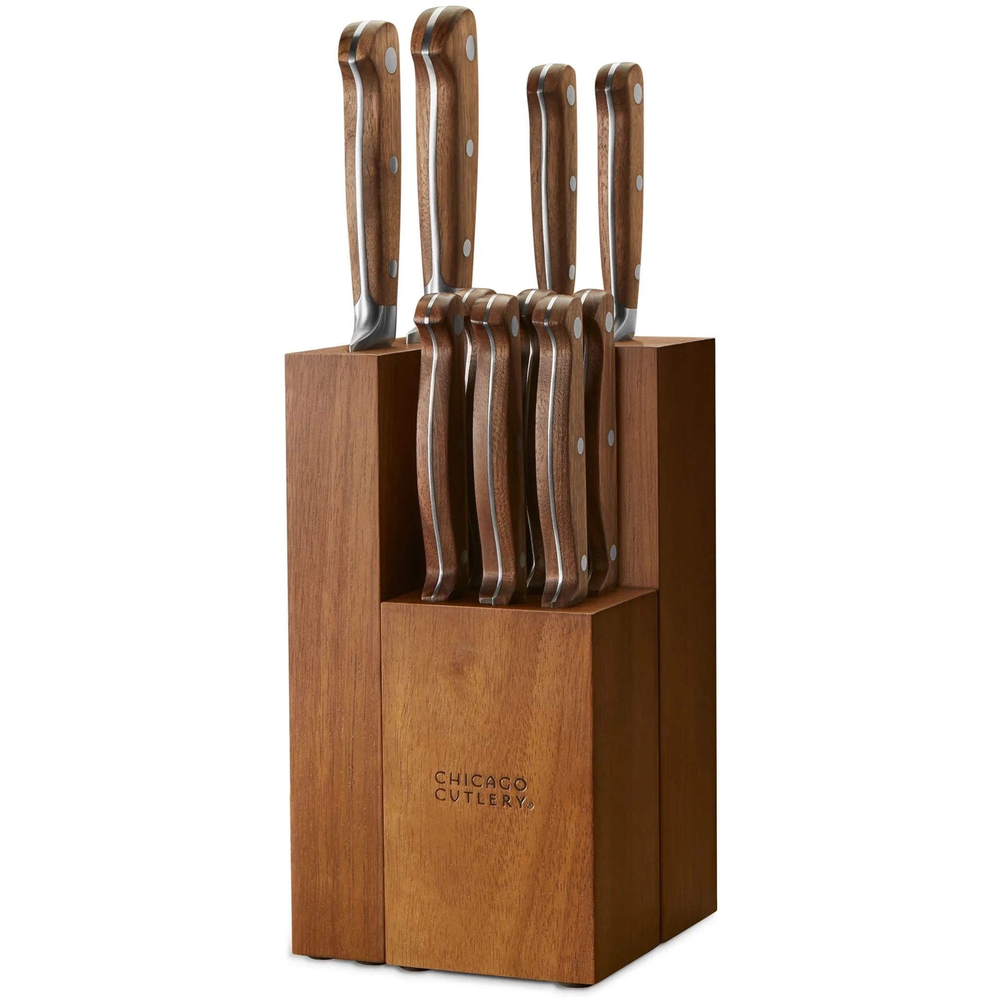 Corelle Modern Dinnerware Chicago Cutlery? Racine 12-piece Block Set