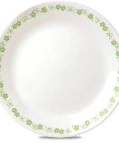 Corelle Modern Dinnerware Corelle? Spring Blossom Green 10.25 Dinner Plate