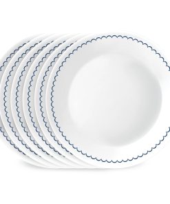 Corelle Modern Dinnerware Corelle? Caspian Lace 8.5 Lunch Plate, 6 pack