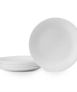 Corelle Modern Dinnerware Corelle? Winter Frost White 8.5 Salad Plates, 6-pack