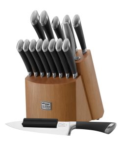 Corelle Modern Dinnerware Chicago Cutlery? Fusion 17-piece Block Set