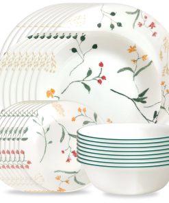 Corelle Modern Dinnerware Corelle? Wildflower Scatter 32-piece Dinnerware Set, Service for 8
